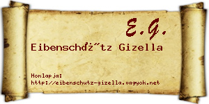 Eibenschütz Gizella névjegykártya